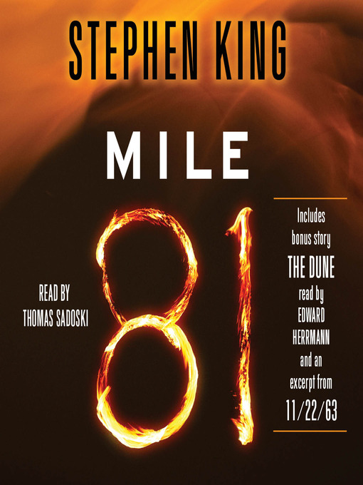 Title details for Mile 81 by Stephen King - Available